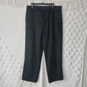 Polo by Ralph Lauren Black Wool Men's Tuxedo Pants